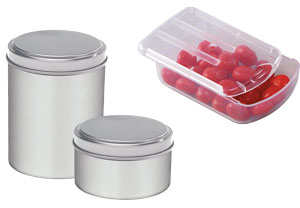 J.L. Clark plastic containers